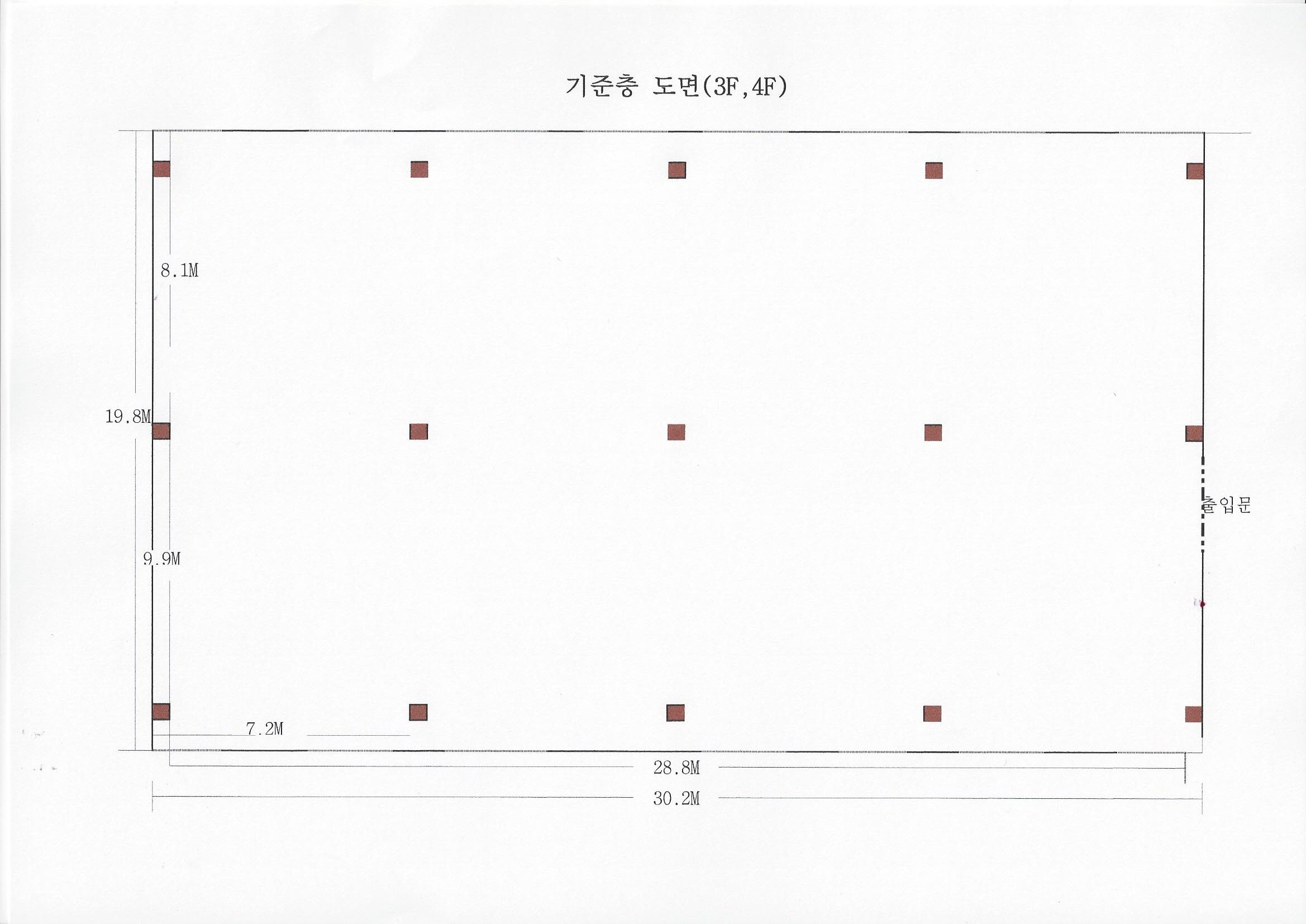기준층 도면