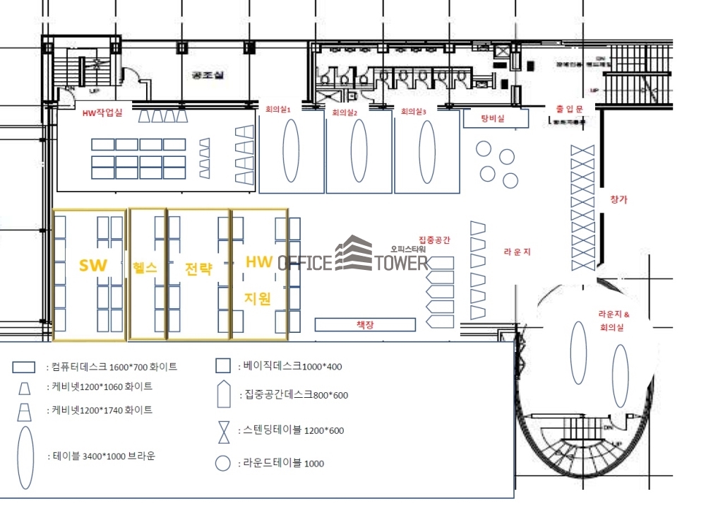 명보아트홀 내부사진