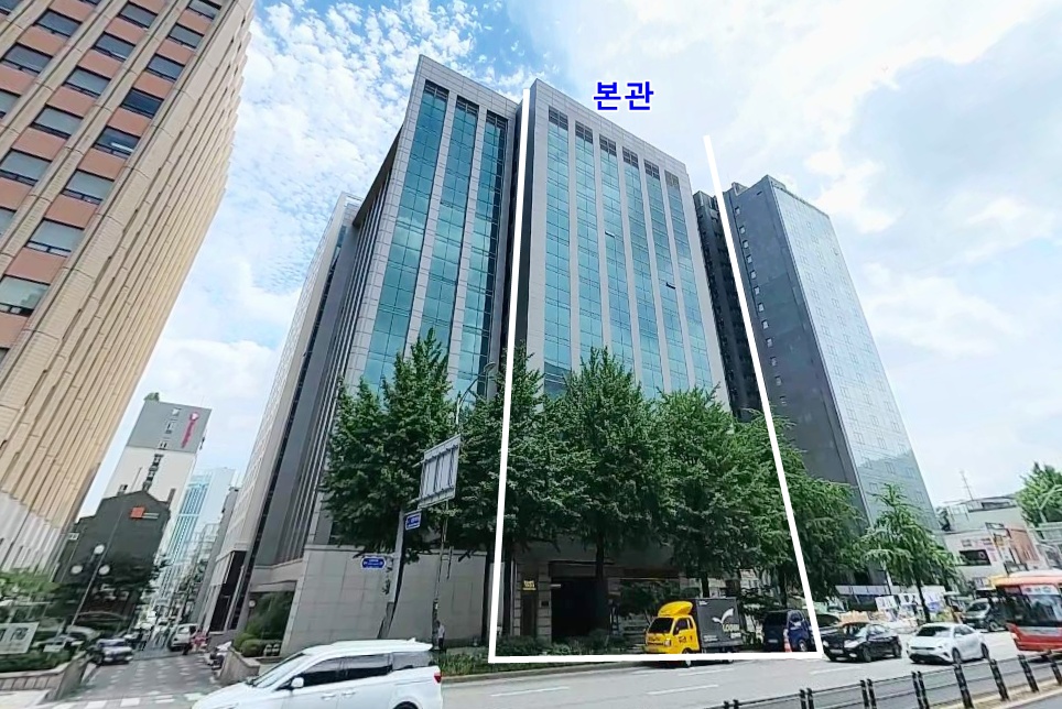 조양빌딩(본관) 외관