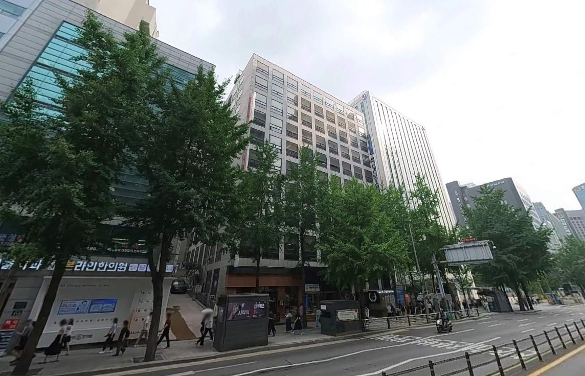 한산빌딩(한전개발빌딩) 외관