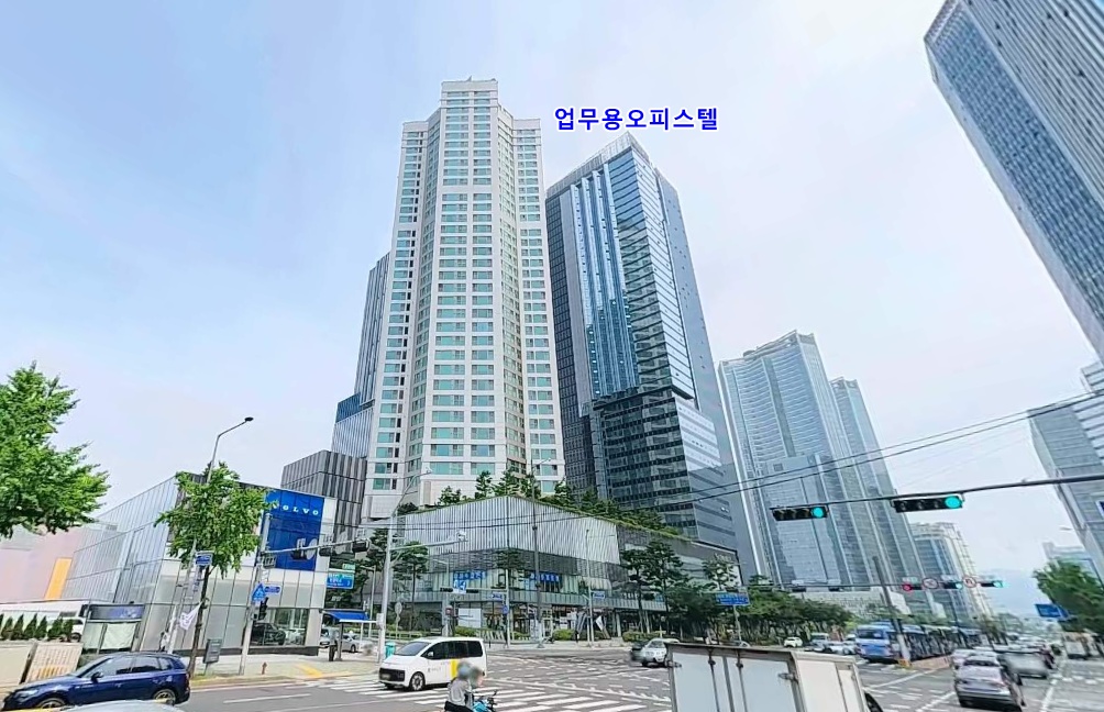 푸르지오 써밋타워 외관